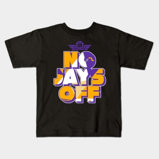 Jay All Day Field Purple Sneaker Retro Kids T-Shirt